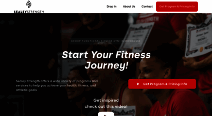 sealeystrength.com - homepage  sealey strength
