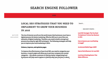 searchenginefollower.wordpress.com