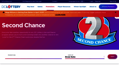 secondchance.dclottery.com