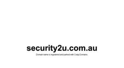 security2u.com.au