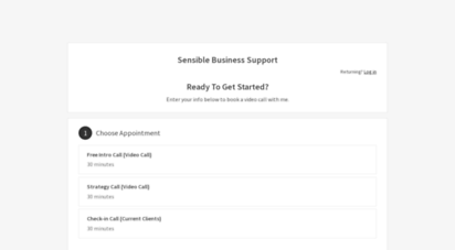 sensiblebusinesssupport.acuityscheduling.com