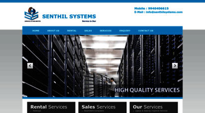 senthilsystems.com