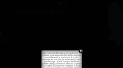 serijeepizodesve.blogspot.com - serije epizode sve