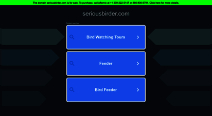 seriousbirder.com