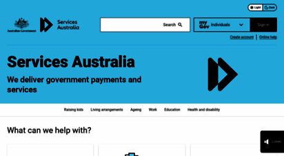 servicesaustralia.gov.au - 
