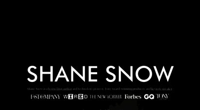 shanesnow.com