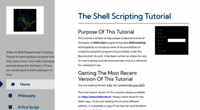 shellscript.sh - the shell scripting tutorial