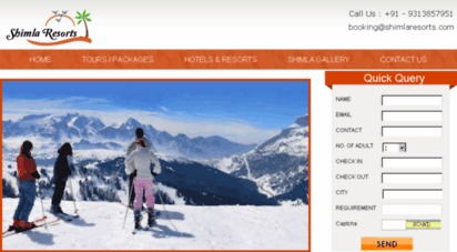 shimlaresorts.com