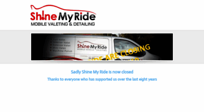 shinemyride.co.uk