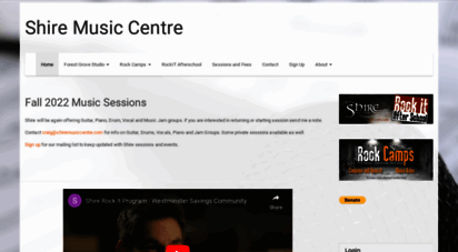 shiremusiccentre.com