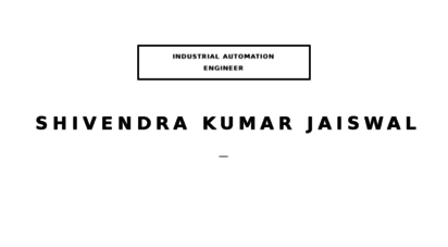 shivendrajaiswal.com