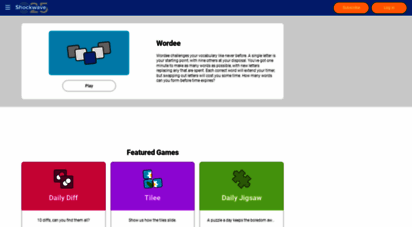 shockwave.com - games  free online games & download games  play games on shockwave