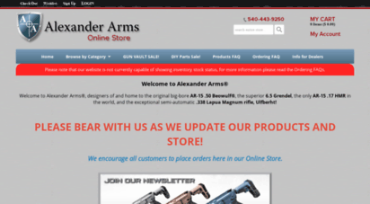 shopalexanderarms.com