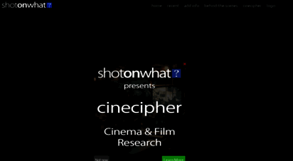 shotonwhat.com - shotonwhat? movies & television
