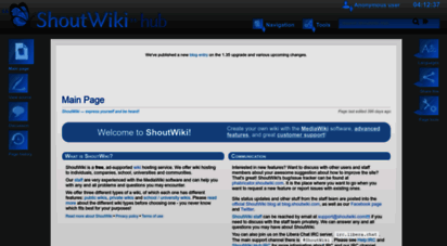 shoutwiki.com - shoutwiki — express yourself and be heard!