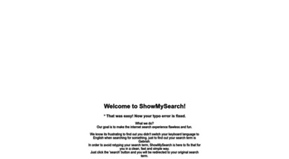 showmysearch.com - 
