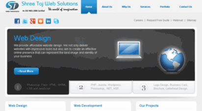 shreetajwebsolutions.com