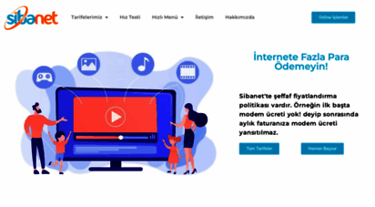sibanet.com.tr - sibanet telekom  air fiber internet