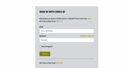 signin.esko.com