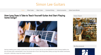 simonleeguitars.com