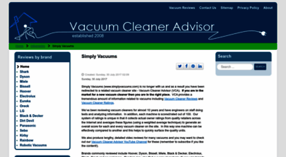 simplyvacuums.com