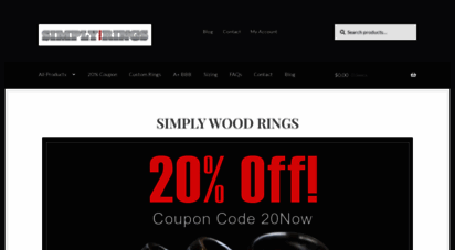 simplywoodrings.com