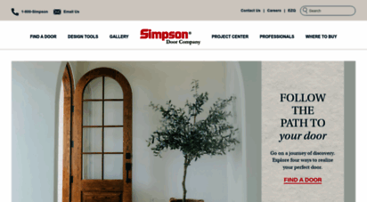 simpsondoor.com - simpson door company  wood doors  interior & front doors