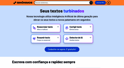 sinonimos.com.br - sinônimos