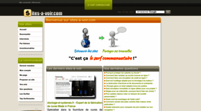 sites-a-voir.com - tous les sites internet à absolument connaitre !