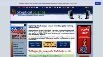 skepticalscience.com - global warming and climate change skepticism examined