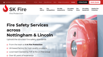 skfireprotection.co.uk