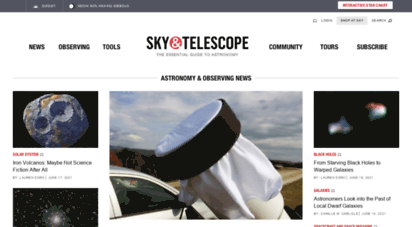skyandtelescope.com - sky & telescope  astronomy news, tools & resources