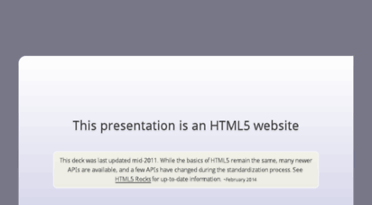 slides.html5rocks.com - error 404 not found!!1