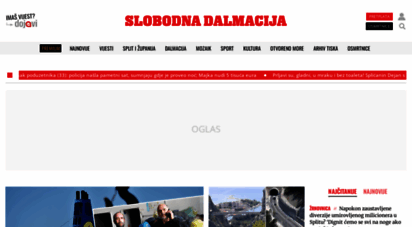 slobodnadalmacija.hr - slobodna dalmacija - najveće dnevne novine u dalmaciji