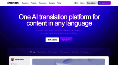 smartcat.ai - smartcat: experience connected translation