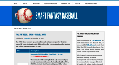 smartfantasybaseball.com - smart fantasy baseball