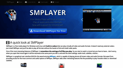 smplayer.info - smplayer - free media player for windows with youtube support - official site