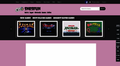 snesfun.com - snesfun play retro super nintendo / snes / super famicom games online in your web browser free