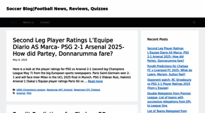 soccer-blogger.com - soccer blogfootball news, reviews, quizzes