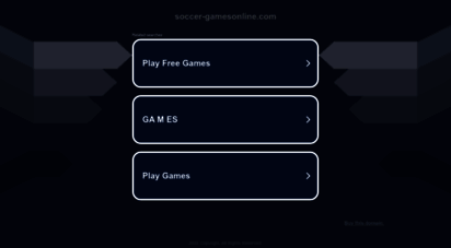 soccer-gamesonline.com - soccer-gamesonline.com - registered at namecheap.com