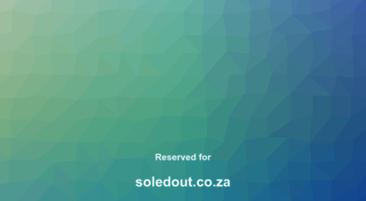 soledout.co.za