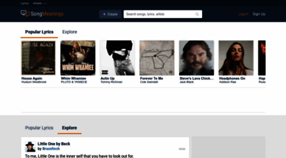 songmeanings.com - song lyrics, song meanings & more at songmeanings