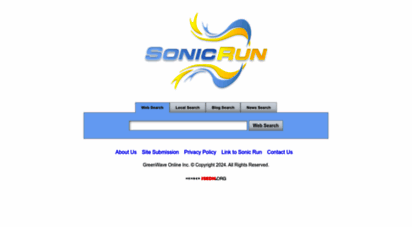 sonicrun.com - sonic run: internet search engine