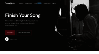 soundbetter.com - recording studios, mixing & mastering engineers, singers  soundbetter