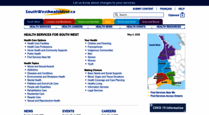 southwesthealthline.ca