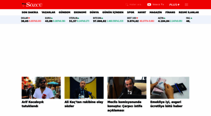 sozcu.com.tr - sözcü gazetesi - türkiye´nin tek gerçek gazete ve son dakika haber sitesi
