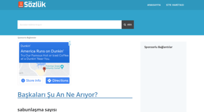 sozlukanlamine.com - türkçe sözlük tdk türk dil kurumu