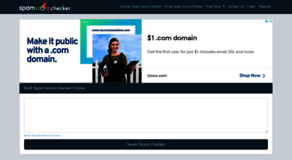 spamscorechecker.net - bulk domain moz spam score checker online
- spamscorechecker.net
