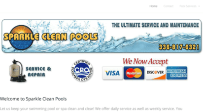sparkle-clean-pools.com