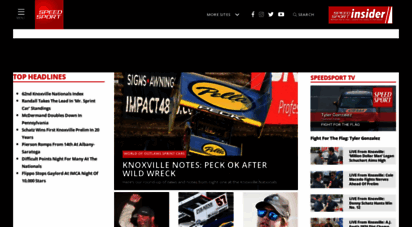 speedsport.com - speed sport - america´s motorsports authority since 1934 - nascar, indycar, sprint car, dirt late models, formula one, motorcycle racing news and information.  speed sport